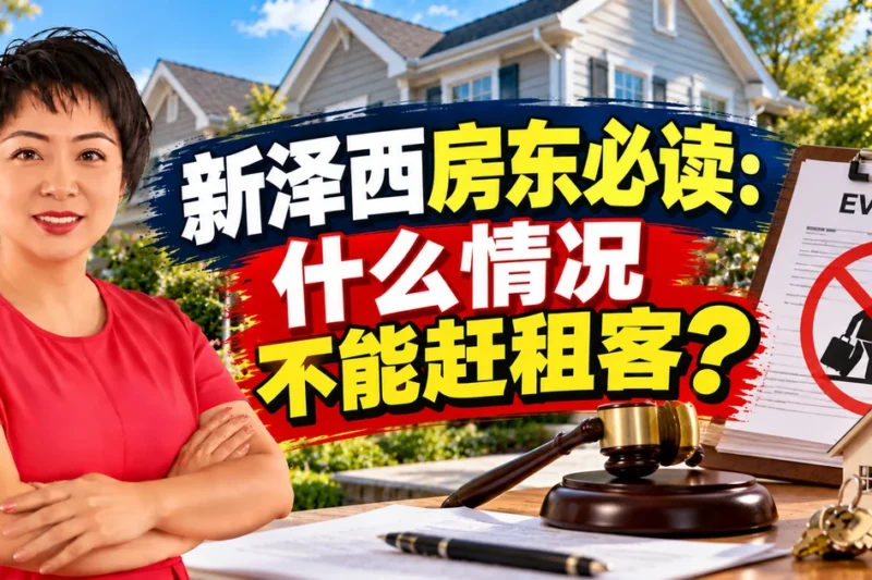 新泽西房东必读：什么情况不能赶租客？