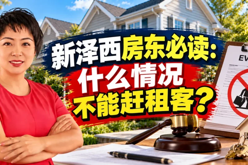 新泽西房东必读：什么情况不能赶租客？