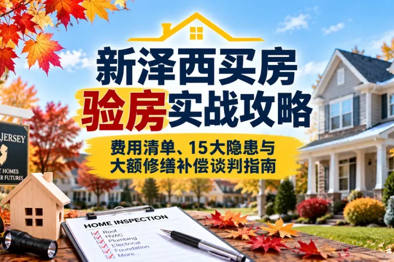 新泽西买房验房指南与老房大件系统地下油罐排查 - 新泽西华人地产经纪徐佳美 Jasmine Tsui